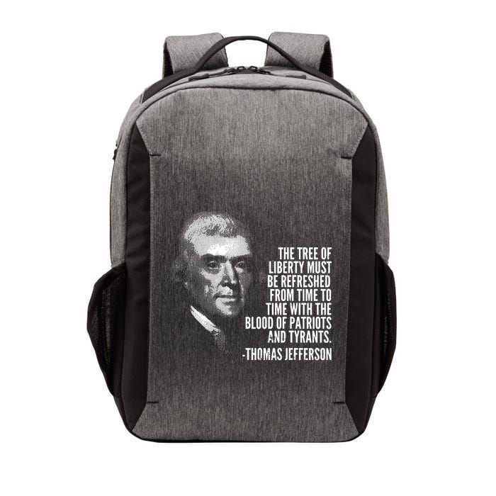 The Tree Of Liberty Thomas Jefferson Quote History Vector Backpack