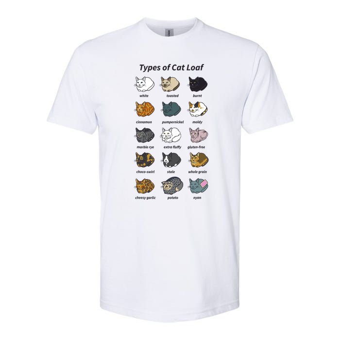 The Types Of Cat Loaf Softstyle CVC T-Shirt