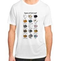 The Types Of Cat Loaf Adult ChromaSoft Performance T-Shirt