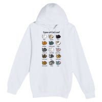 The Types Of Cat Loaf Premium Pullover Hoodie