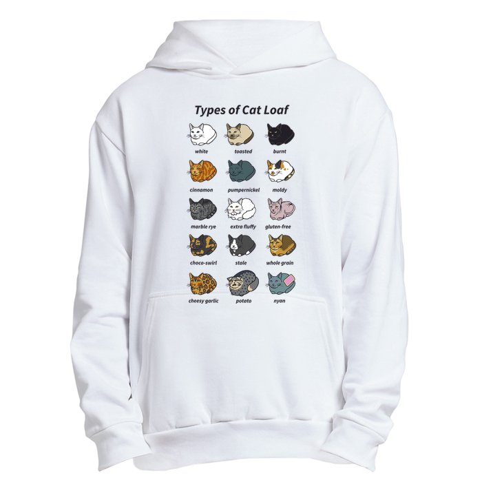 The Types Of Cat Loaf Urban Pullover Hoodie