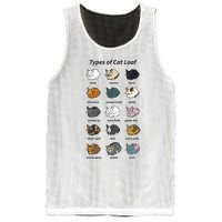 The Types Of Cat Loaf Mesh Reversible Basketball Jersey Tank