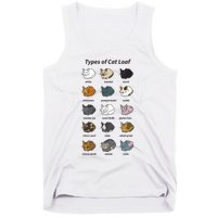 The Types Of Cat Loaf Tank Top