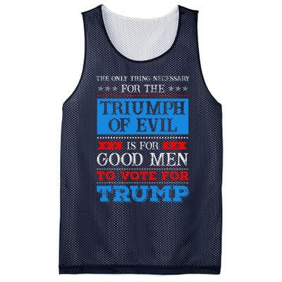 The Triumph Of Evil Anti Trump Mesh Reversible Basketball Jersey Tank