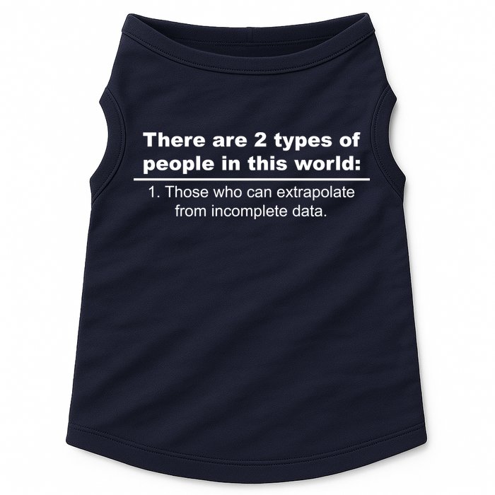 Two Types Of People Extrapolate Incomplete Data Doggie Tank