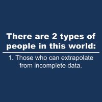 Two Types Of People Extrapolate Incomplete Data Valucap Bio-Washed Visor