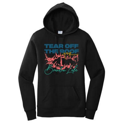 Totr Tear Off The Roof Merch B.R.A.N.D.O.N. L.A.K.E. Women's Pullover Hoodie