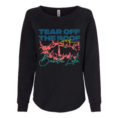 Totr Tear Off The Roof Merch B.R.A.N.D.O.N. L.A.K.E. Womens California Wash Sweatshirt