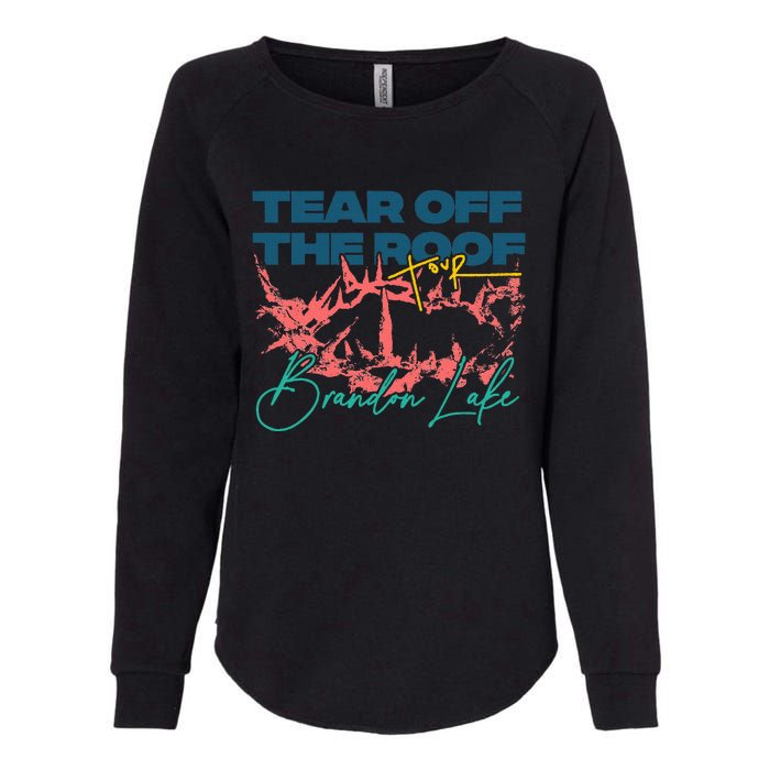 Totr Tear Off The Roof Merch B.R.A.N.D.O.N. L.A.K.E. Womens California Wash Sweatshirt