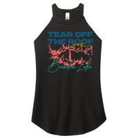 Totr Tear Off The Roof Merch B.R.A.N.D.O.N. L.A.K.E. Women's Perfect Tri Rocker Tank