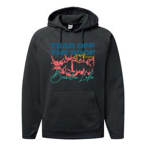 Totr Tear Off The Roof Merch V2 Performance Fleece Hoodie