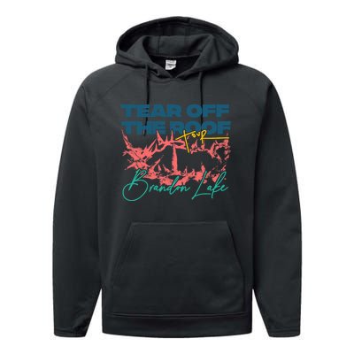 Totr Tear Off The Roof Merch V2 Performance Fleece Hoodie