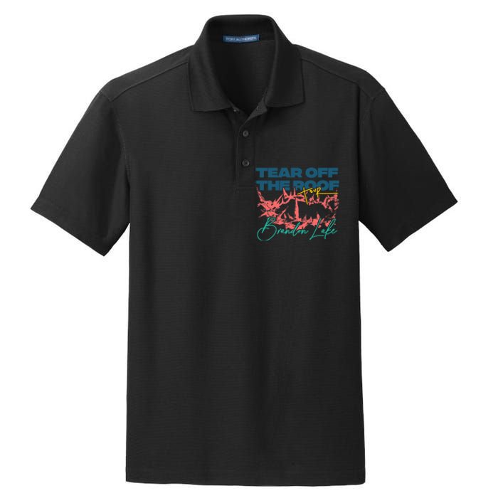 Totr Tear Off The Roof Merch V2 Dry Zone Grid Polo