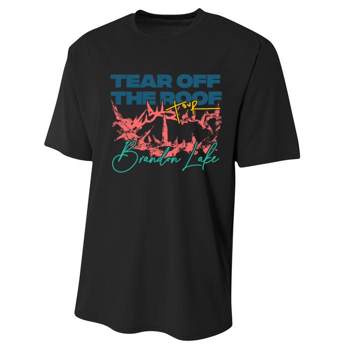 Totr Tear Off The Roof Merch V2 Performance Sprint T-Shirt