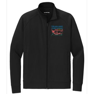 Totr Tear Off The Roof Merch V2 Stretch Full-Zip Cadet Jacket