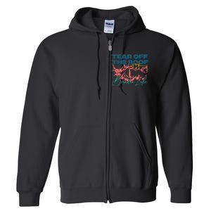 Totr Tear Off The Roof Merch V2 Full Zip Hoodie