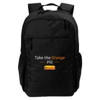 Take The Orange Pill Bitcoin Btc Crypto Currency Defi Backpack
