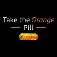 Take The Orange Pill Bitcoin Btc Crypto Currency Defi 7-Panel Snapback Hat