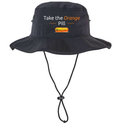 Take The Orange Pill Bitcoin Btc Crypto Currency Defi Bucket Hat