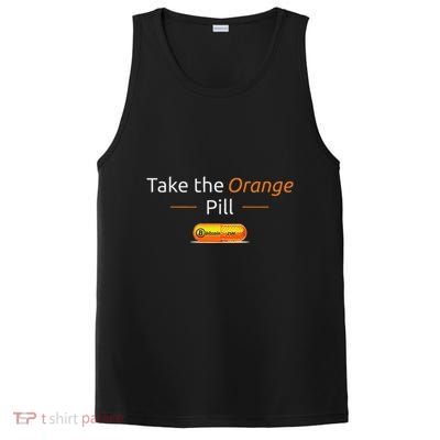 Take The Orange Pill Bitcoin Btc Crypto Currency Defi PosiCharge Competitor Tank