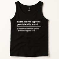 Two Types Of People Can Extrapolate Incomplete Data Gift TShirt Tank Top
