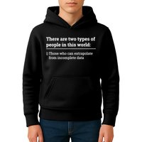 Two Types Of People Can Extrapolate Incomplete Data Gift TShirt Kids Hoodie