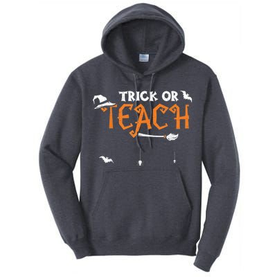 Teacher: Trick Or Teach - Halloween Sayings Tall Hoodie