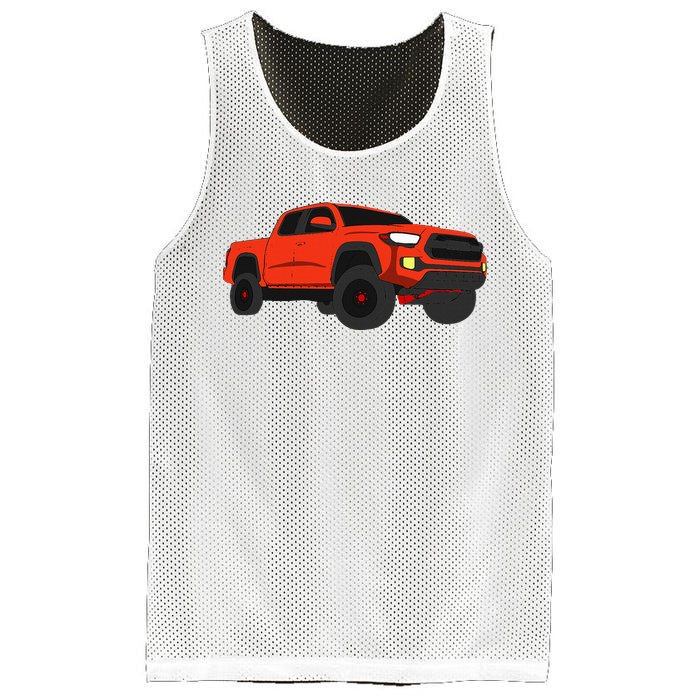 Tacoma Truck Offroad Pro 4x4 Mesh Reversible Basketball Jersey Tank