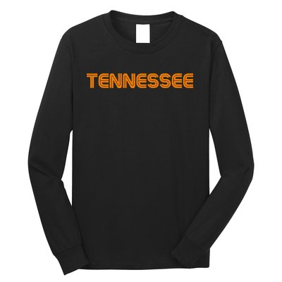 Tennessee Tn Orange Long Sleeve Shirt