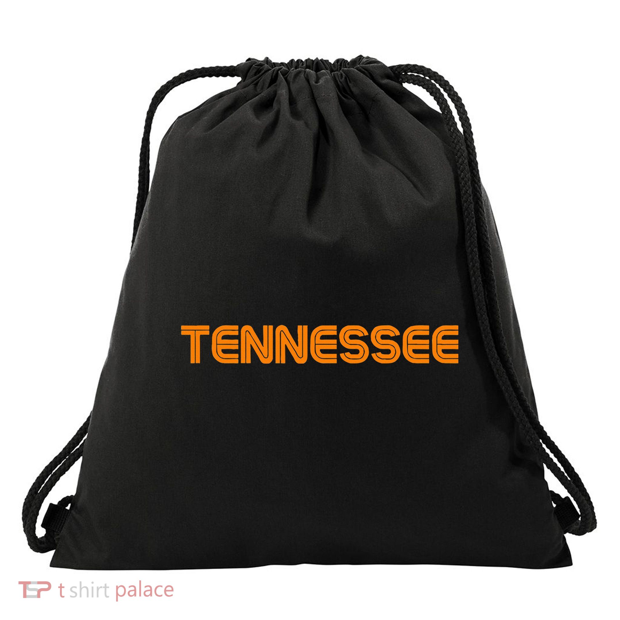 Tennessee Tn Orange Drawstring Bag