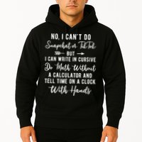 Tell Time On A Clock With Hands Hoodie
