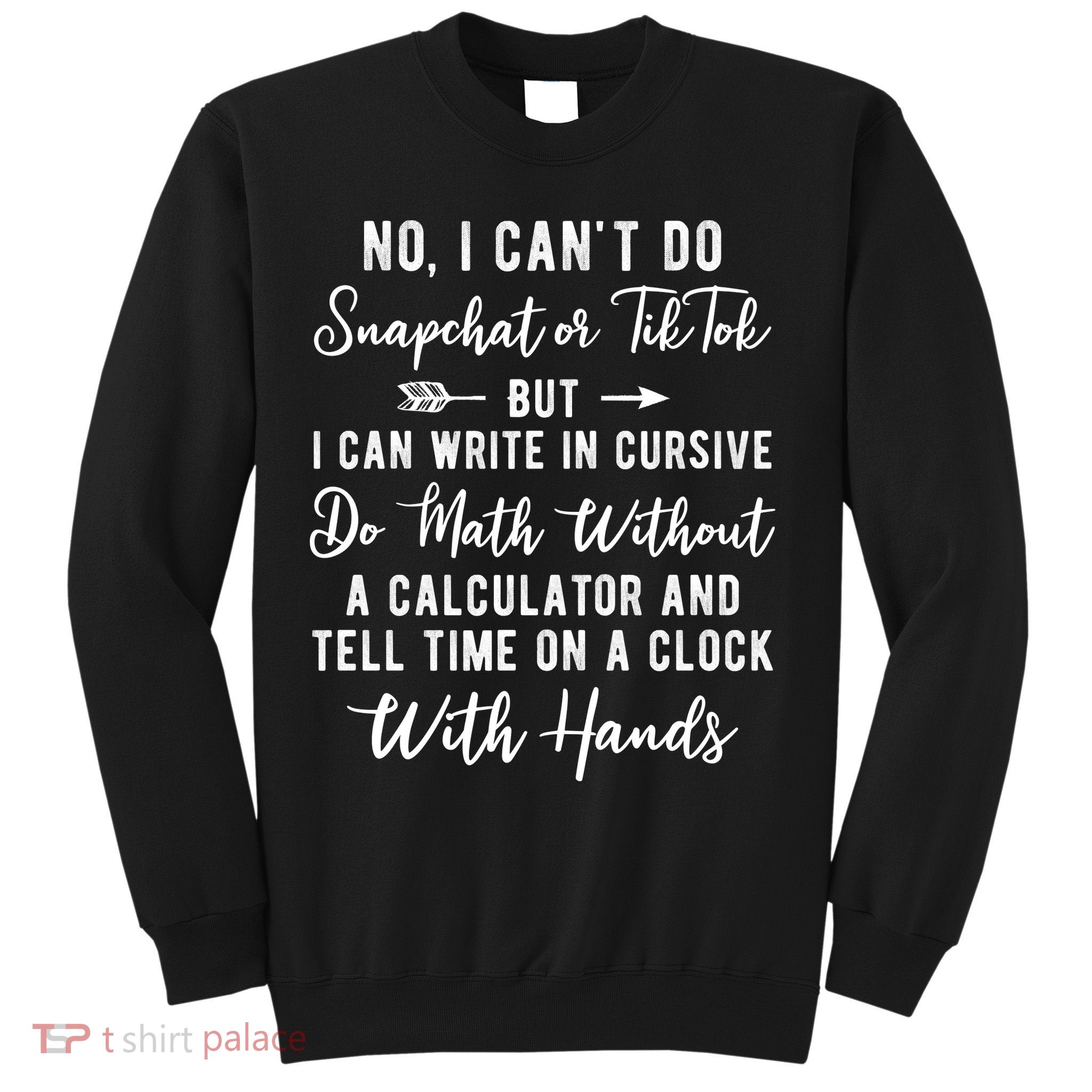 Tell Time On A Clock With Hands Sweatshirt