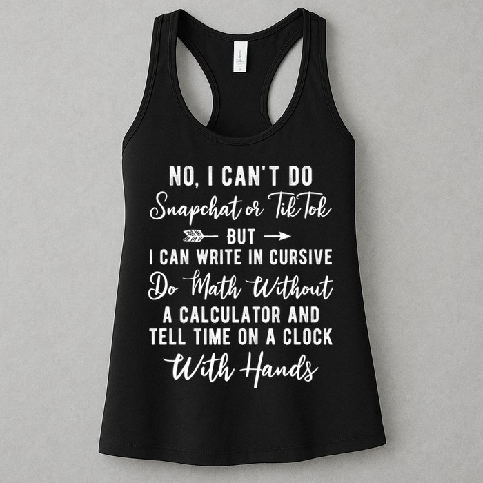 Tell Time On A Clock With Hands Womens Tank Top