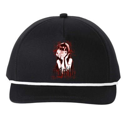 Tomie Snapback Five-Panel Rope Hat