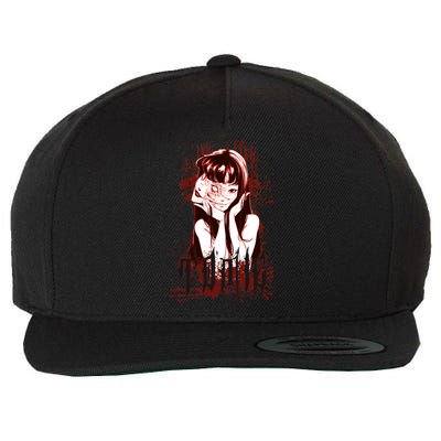 Tomie Wool Snapback Cap