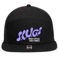 Trash Tuesday Podcast Slugs Sexy Little Ugly 7 Panel Mesh Trucker Snapback Hat