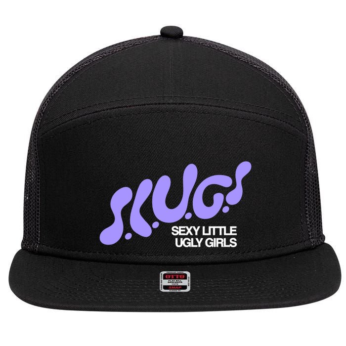 Trash Tuesday Podcast Slugs Sexy Little Ugly 7 Panel Mesh Trucker Snapback Hat