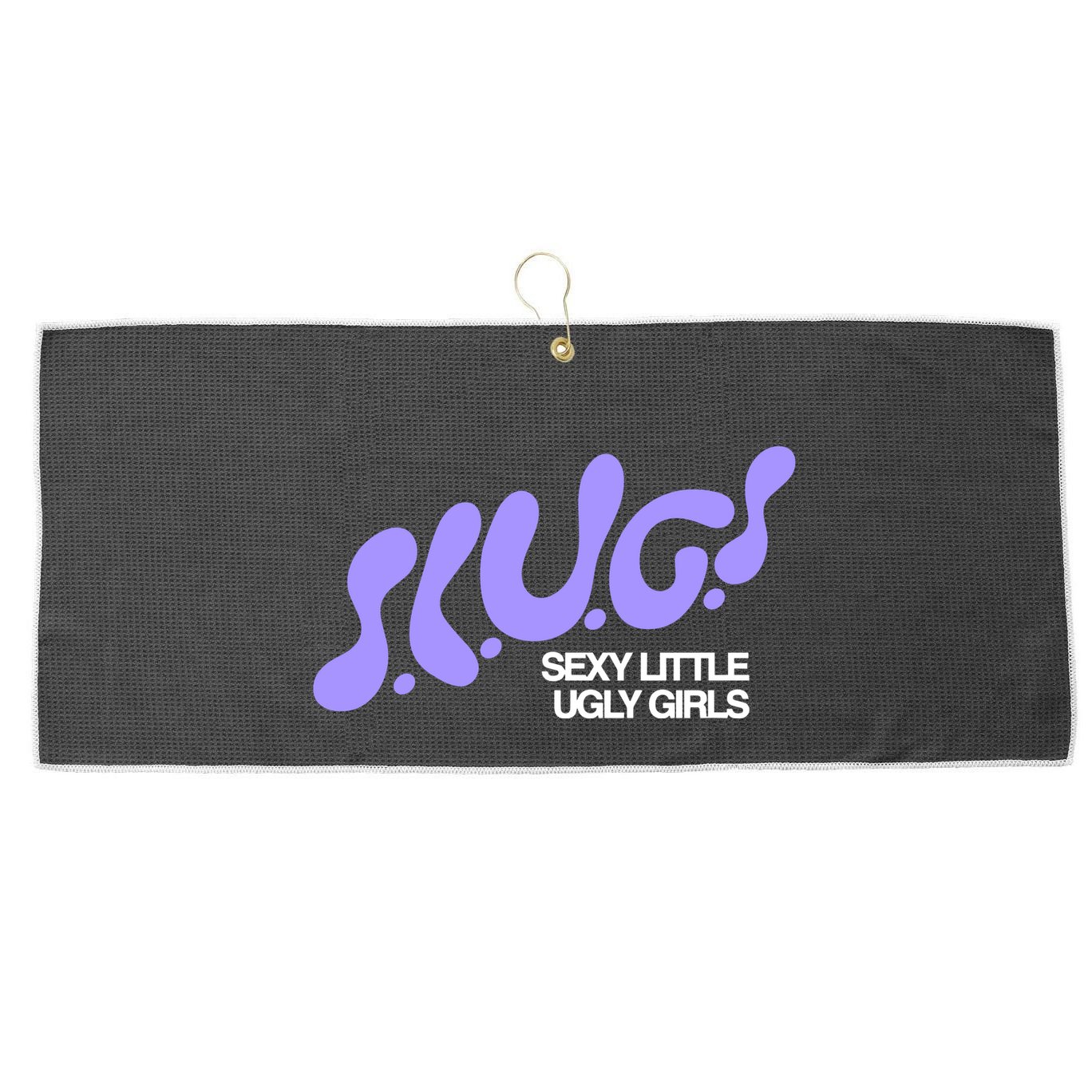 Trash Tuesday Podcast Slugs Sexy Little Ugly Large Microfiber Waffle Golf Towel