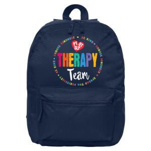 Therapy Team PT OT SLP Physical Occupational Therapist 16 in Basic Backpack