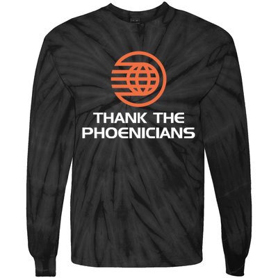 Thank The Phoenicians! Tie-Dye Long Sleeve Shirt