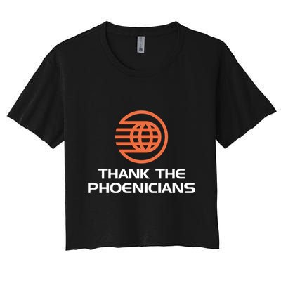 Thank The Phoenicians! Crop Top