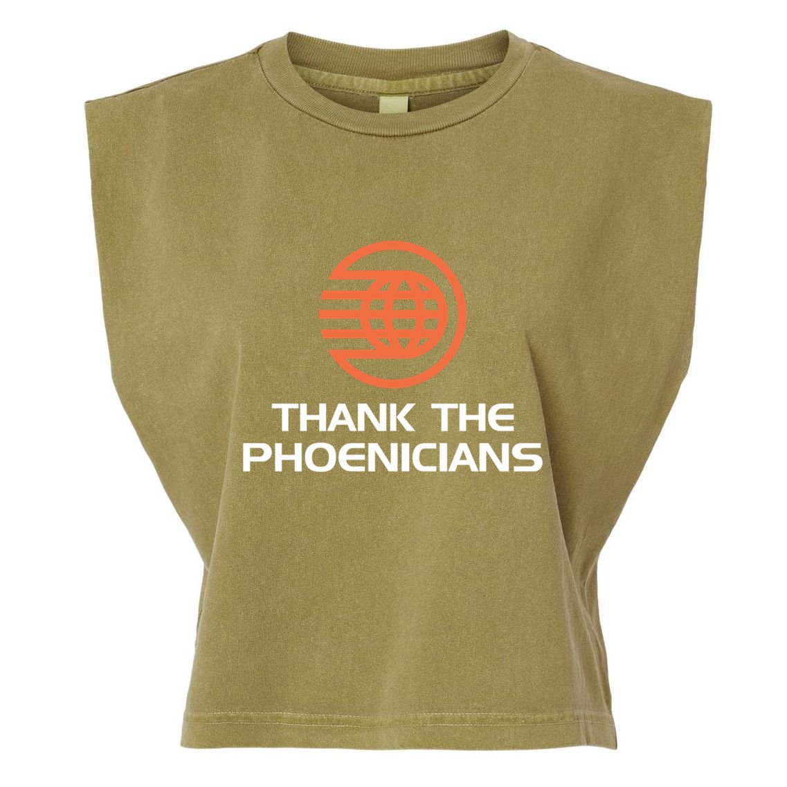 Thank The Phoenicians! Garment-Dyed Women's Muscle Tee