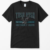 The Tush Push Eagles Brotherly Shove Tall T-Shirt