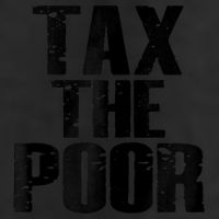 Tax The Poor Adult Drive Performance Visor