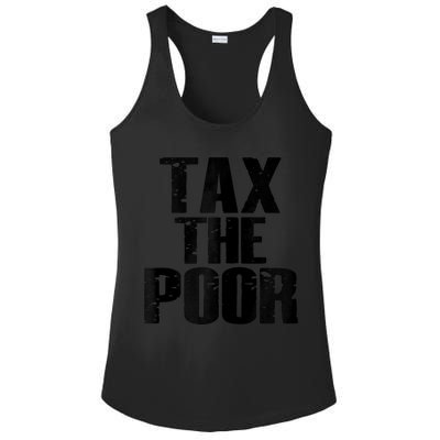 Tax The Poor Ladies PosiCharge Competitor Racerback Tank