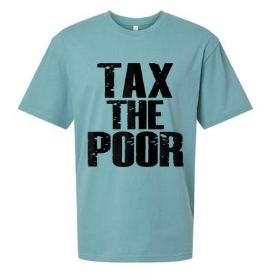 Tax The Poor Sueded Cloud Jersey T-Shirt