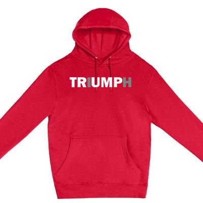 Trump Triumph Patriotic Premium Pullover Hoodie