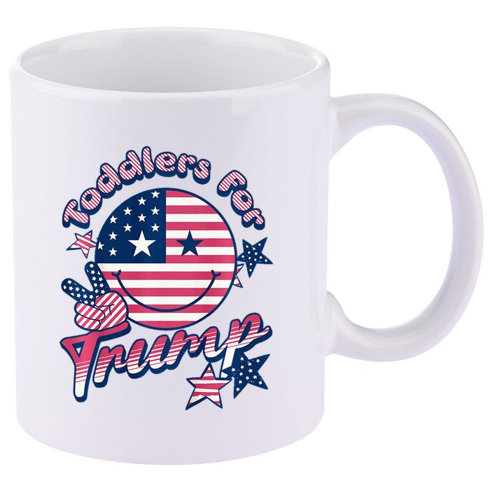 Trump Tiny Patriots 11oz C Handle Ceramic Mug