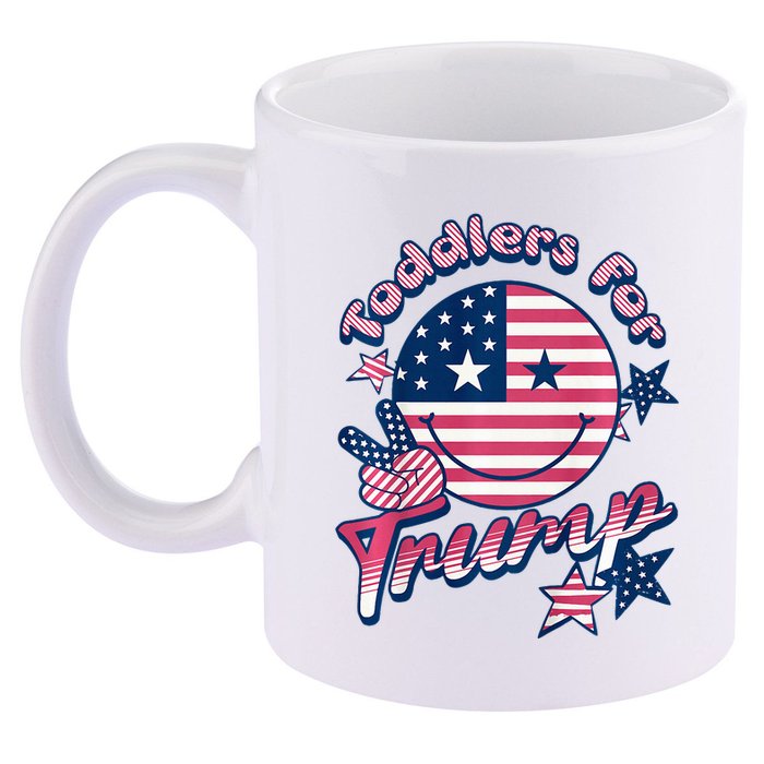 Trump Tiny Patriots 11oz C Handle Ceramic Mug