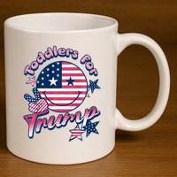 Trump Tiny Patriots 11oz C Handle Ceramic Mug